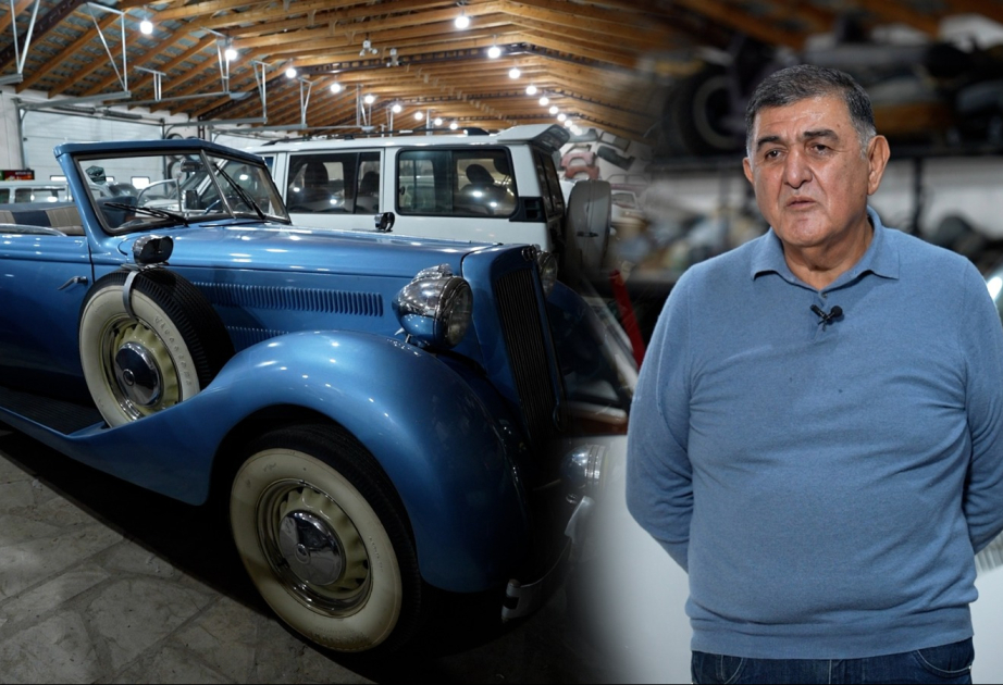 Azərbaycanlı kolleksiyaçı Azad Kərimovun qarajında hansı model avtomobillər qorunub saxlanılır? VİDEO
