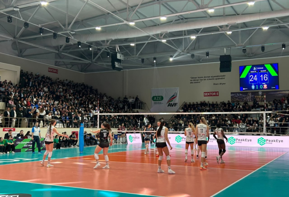 “Turan” voleybol klubu Çempionlar Liqasında cavab oyununu keçirəcək