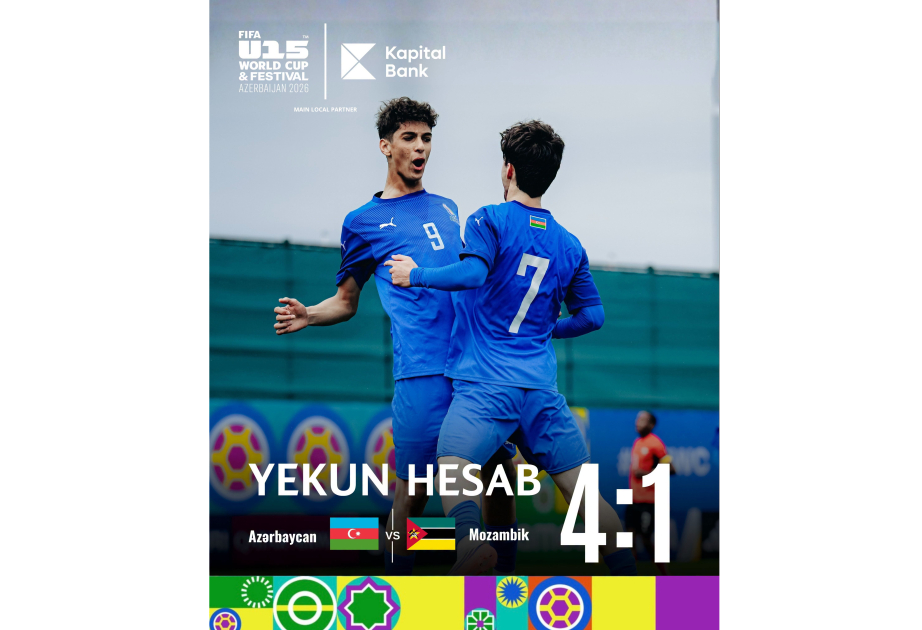 Dünya çempionatı: Azərbaycan millisi Mozambikə böyük hesabla qalib gəlib