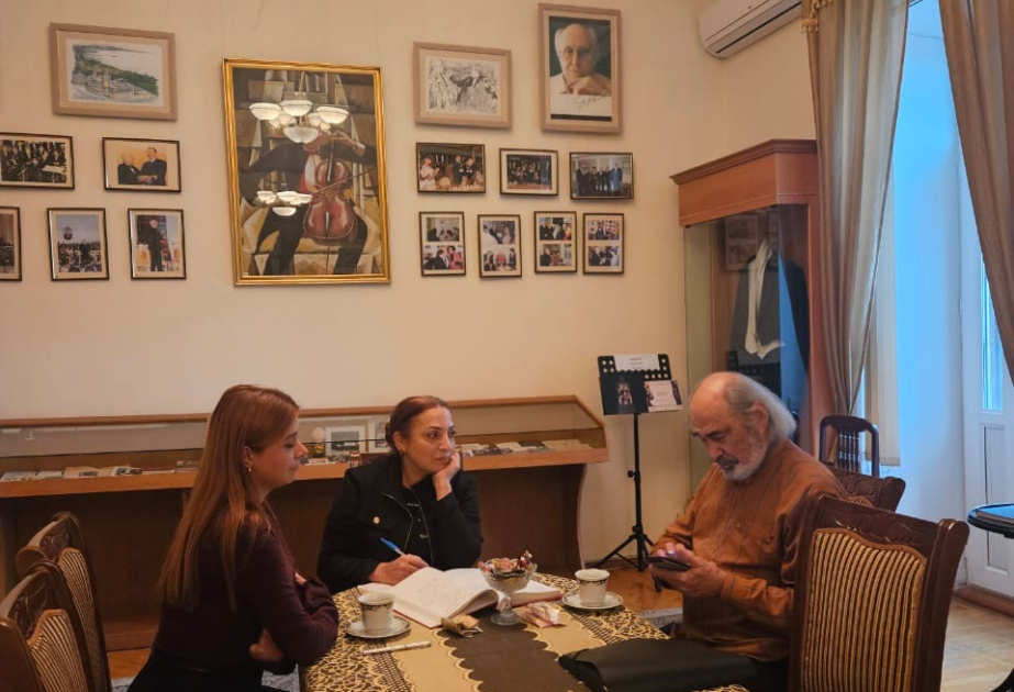 Mark Drobinski L.və M Rostropoviçlərin ev-muzeyini ziyarət edib