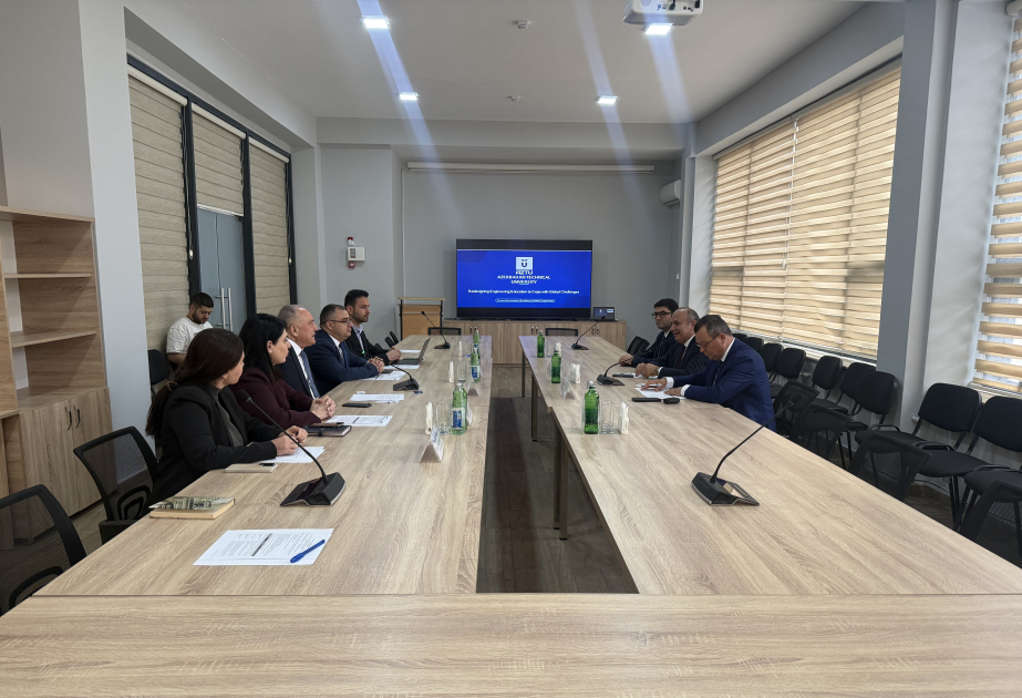 Rector of Bucharest University of Economic Studies visits Azerbaijan Technical University