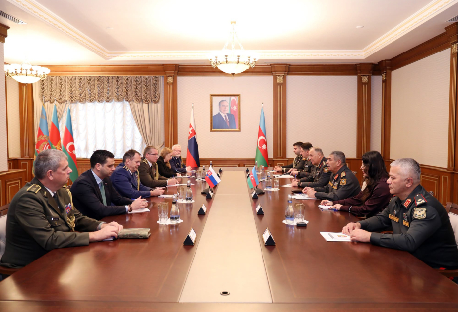 Azerbaijan, Slovakia expand military cooperation