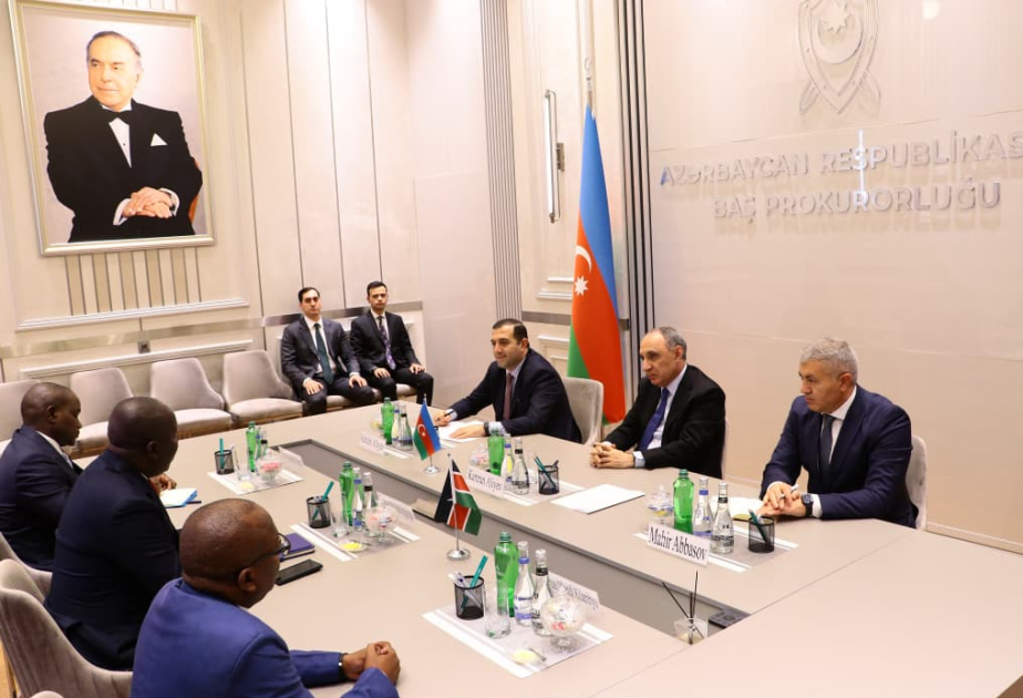 Azerbaiyán y Kenia amplían la cooperación entre sus fiscalías