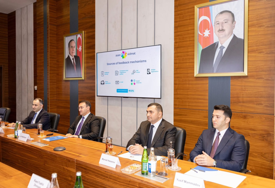 Beynəlxalq tədbirin iştirakçıları “ASAN xidmət”də