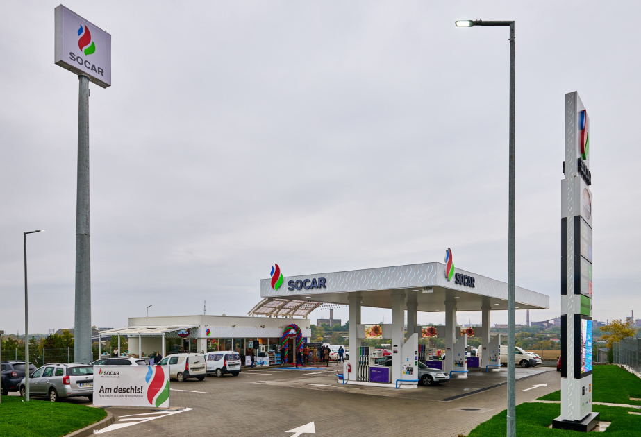 Rumıniyada “SOCAR” brendi ilə 100-cü YDM istifadəyə verilib