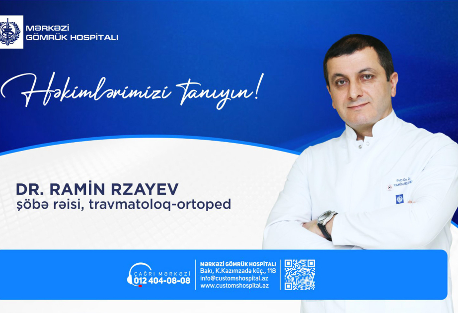 ® Ən müasir metodlarla xəstələrə sağlamlıq bəxş edən həkim