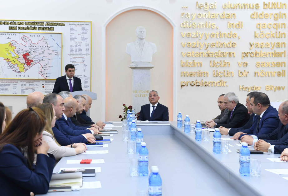 YAP-ın VIII Qurultayından irəli gələn vəzifələrə dair geniş müşavirə keçirilib