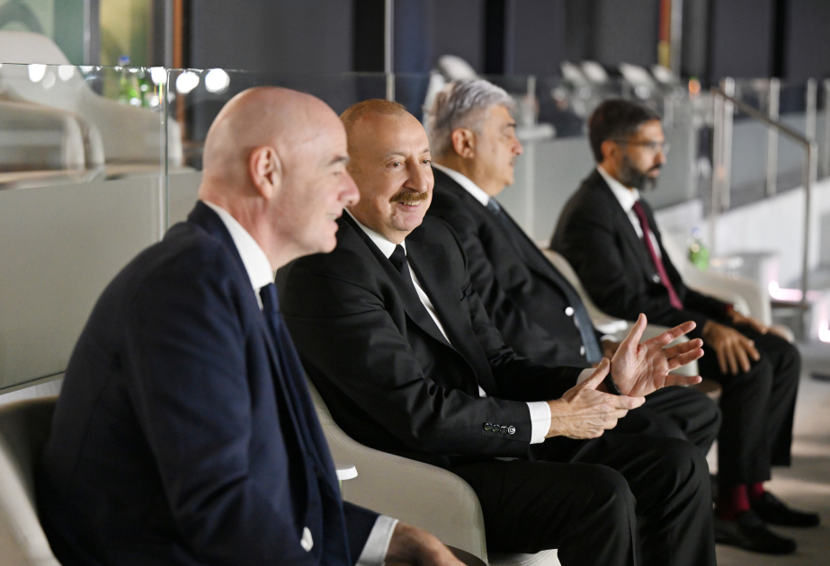 Prezident İlham Əliyev “FIFA U-15 World Cup and Festival”ın final matçını izləyib, mükafatlandırma mərasimində iştirak edib