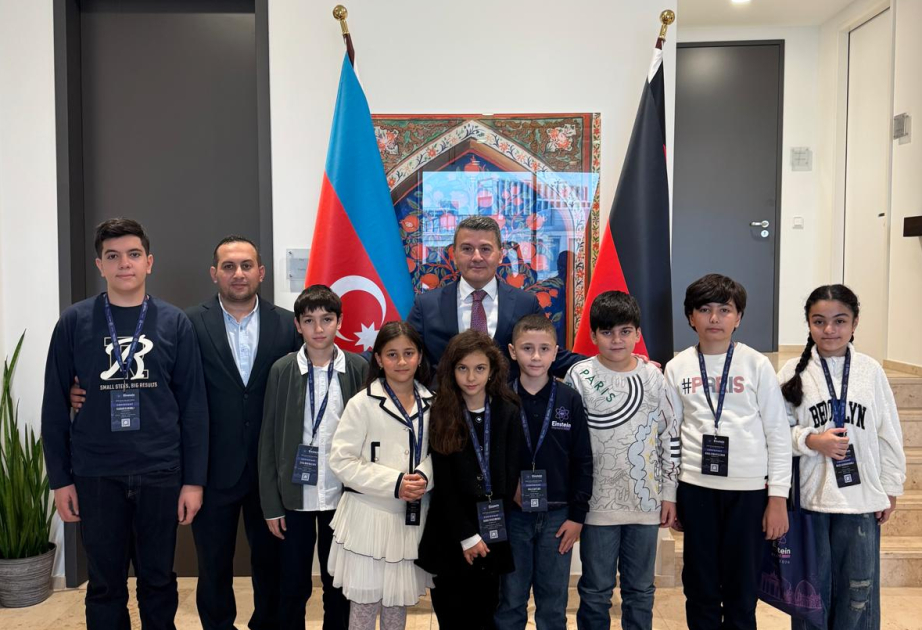 Azərbaycanlı şagirdlər Almaniyada Eynşteyn Olimpiadasında uğur qazanıblar