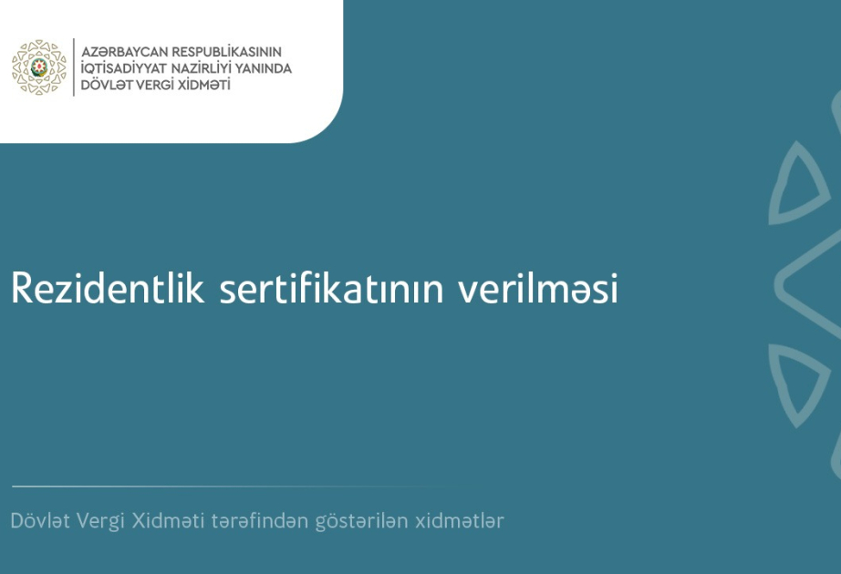 Rezidentlik sertifikatı necə alınır?