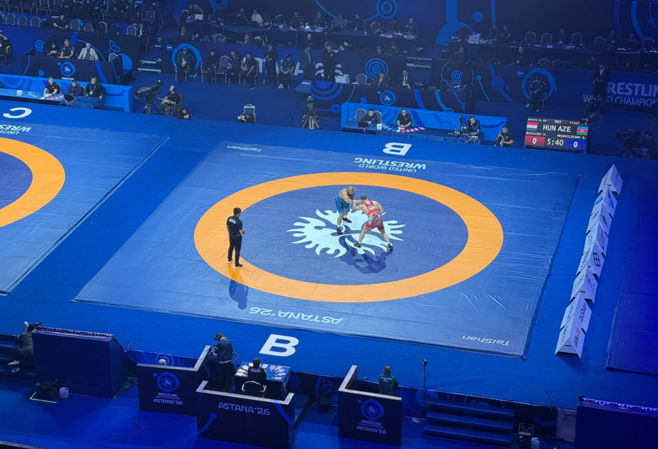 Azərbaycan güləşçisi Qazaxıstanda keçirilən dünya çempionatında bürünc medal qazanıb