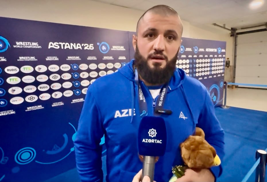 Bürünc medalçı: Gələcəkdə qızıl medal qazanmaq üçün çalışacağam