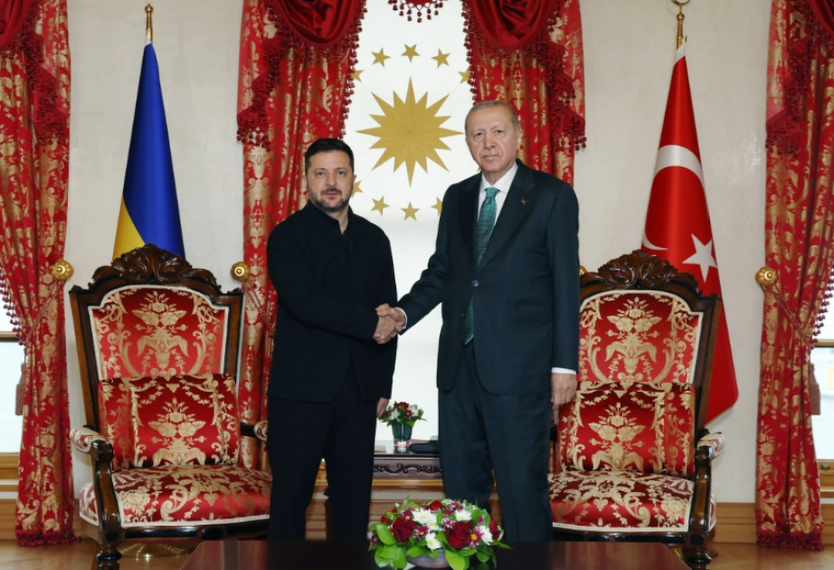 Türkiyə və Ukrayna prezidentləri regionun təhlükəsizliyinin əhəmiyyətini vurğulayıblar