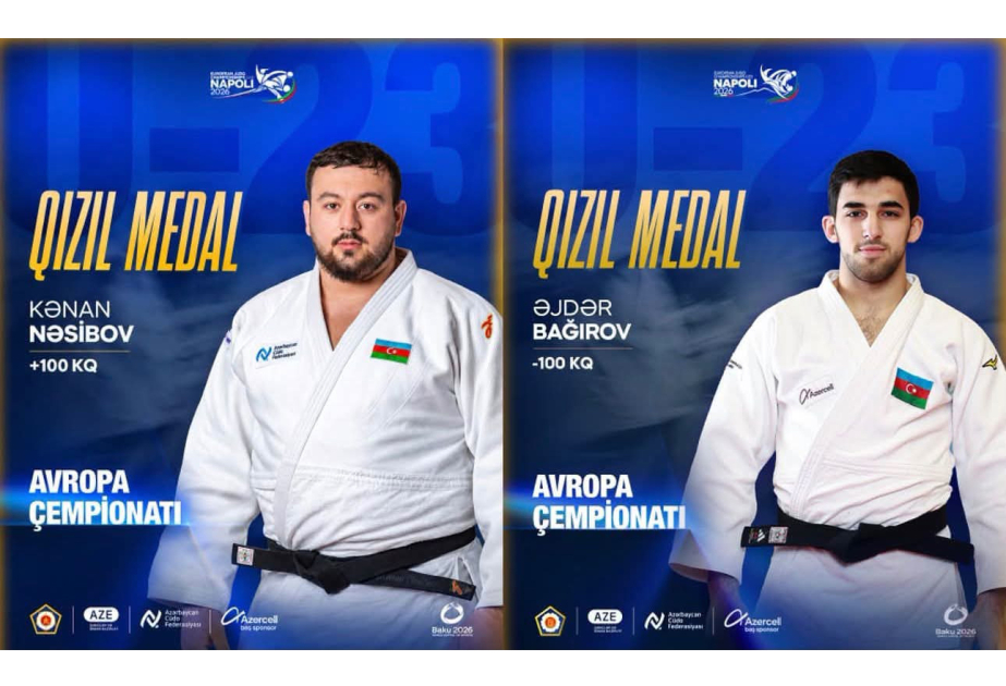 Azerbaijan tops overall standings at U-23 European Judo Championships