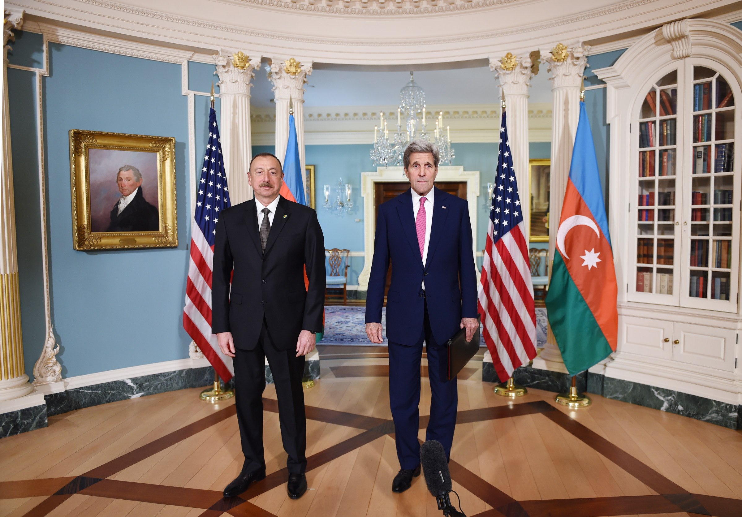 Президентский штат. Алиев и Байден.