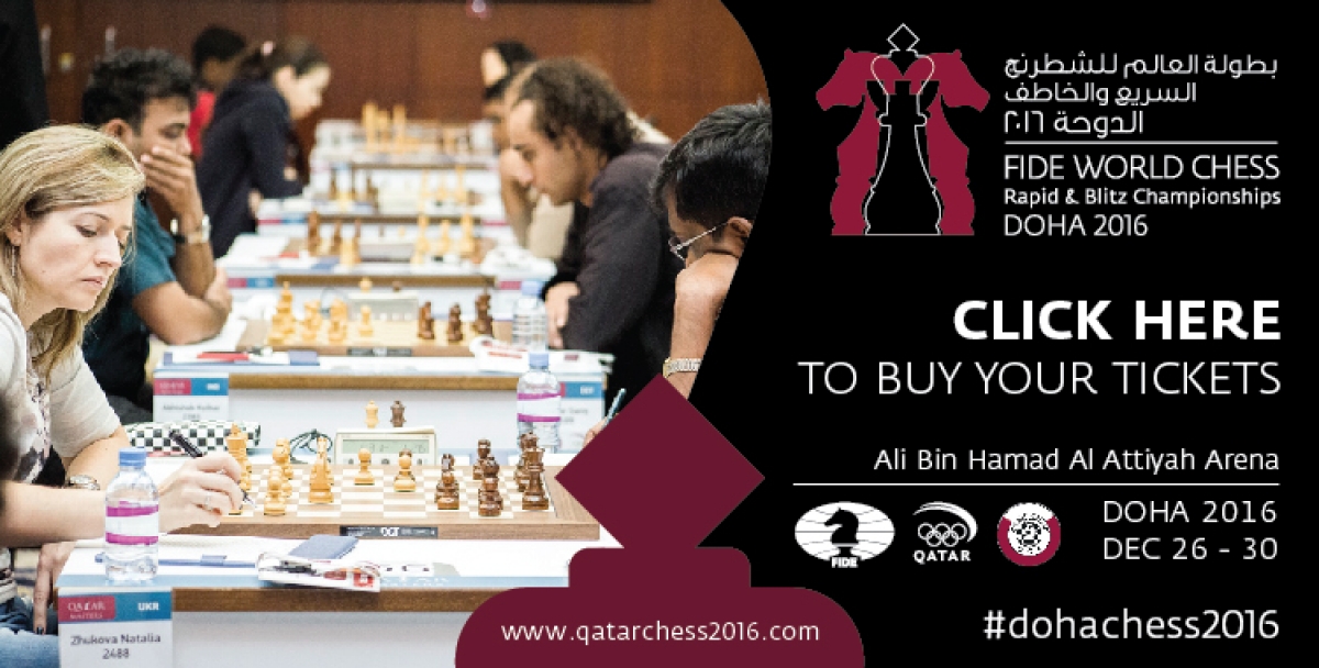 FIDE World Rapid & Blitz Championships Dec. 26-30