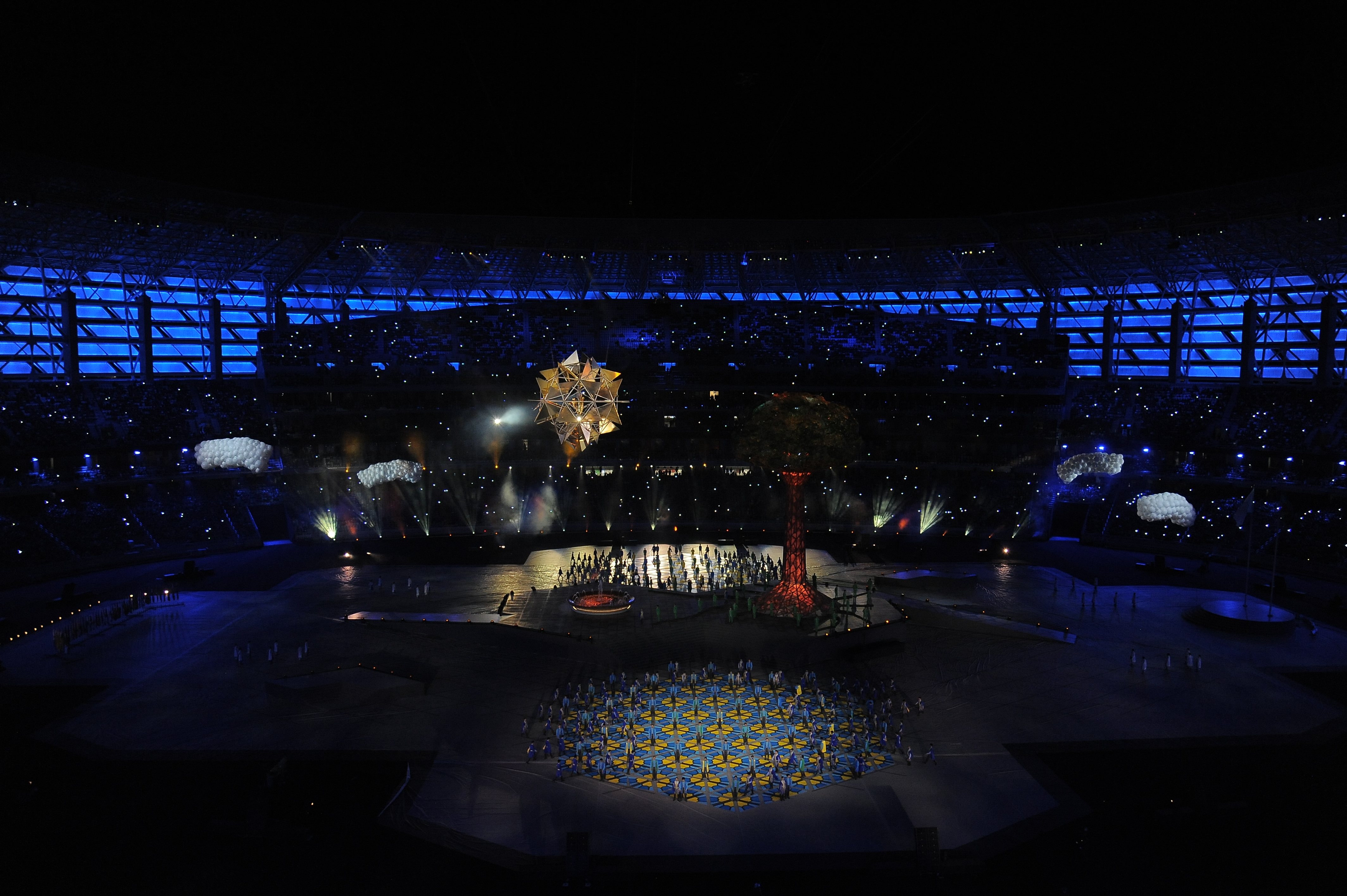 Церемония закрытия выставки. Olympic Star Baku.