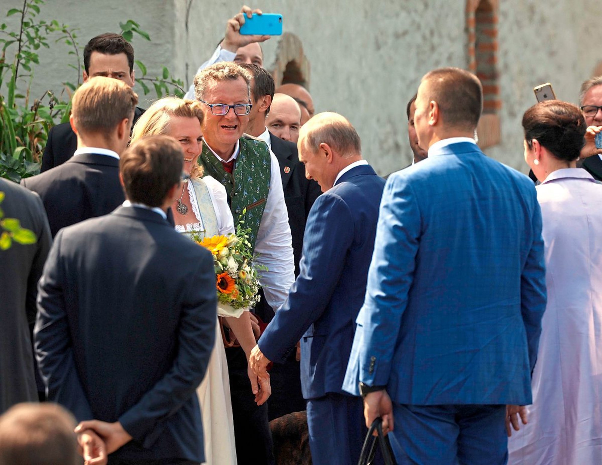 Карин Кнайсль свадьба Путина