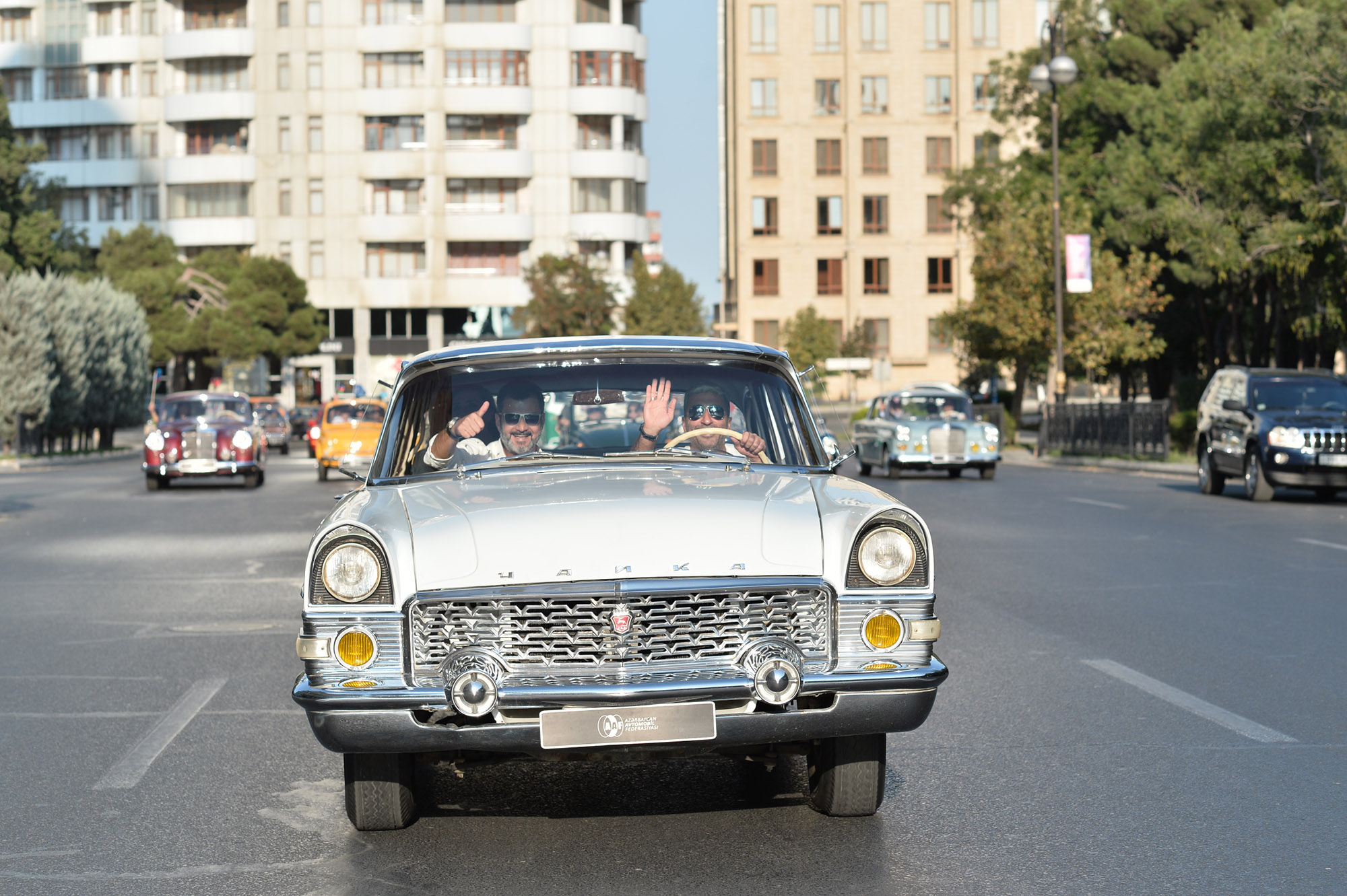 Ретро автомобили в Баку