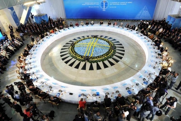 Astanada “Dünya və ənənəvi dini liderlərin” VI Qurultayı keçirilir