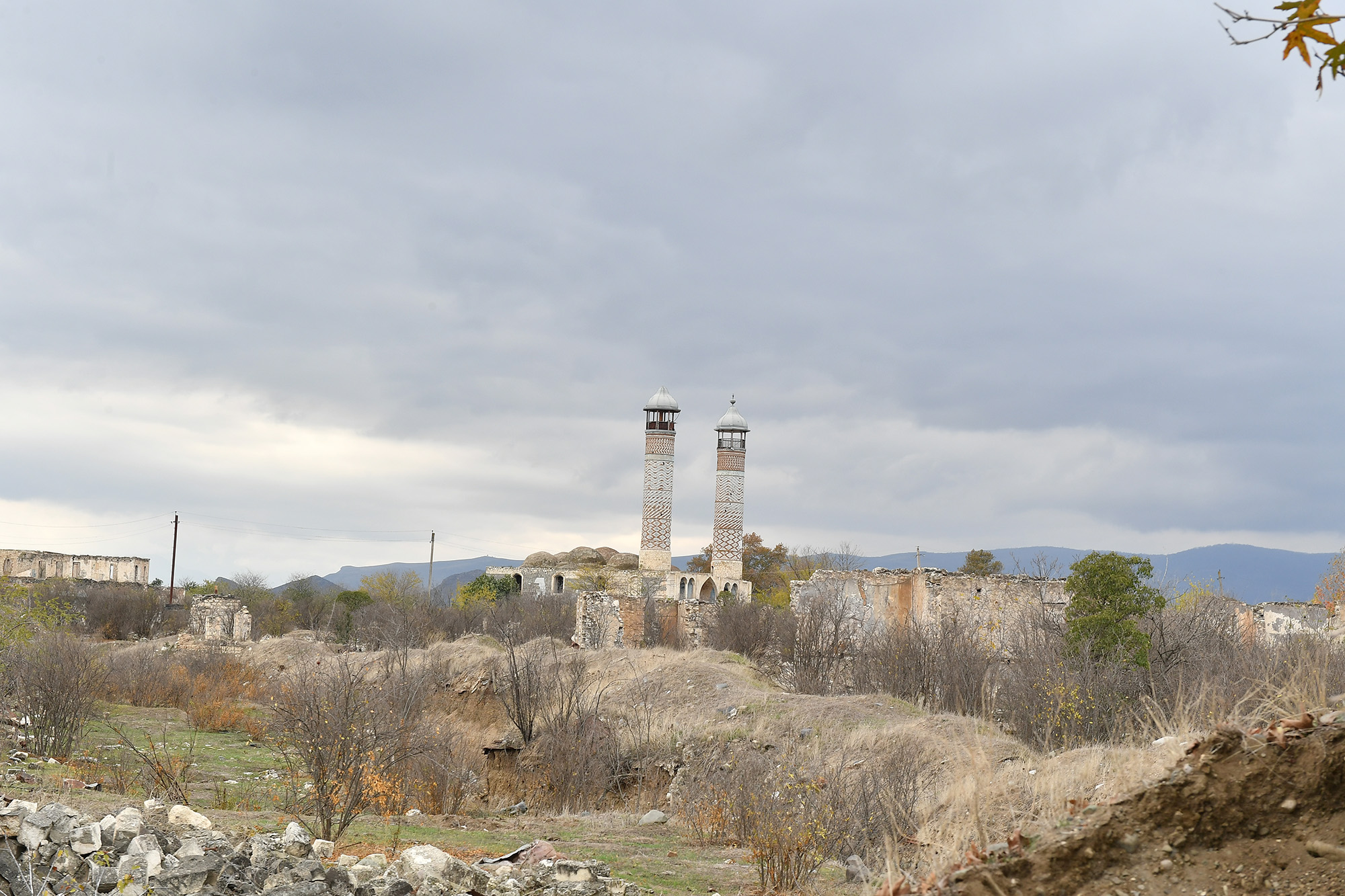 Агдам город в азербайджане фото