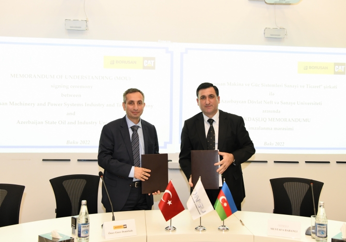 ADNSU ilə Türkiyə şirkəti arasında əməkdaşlıq memorandumu imzalanıb