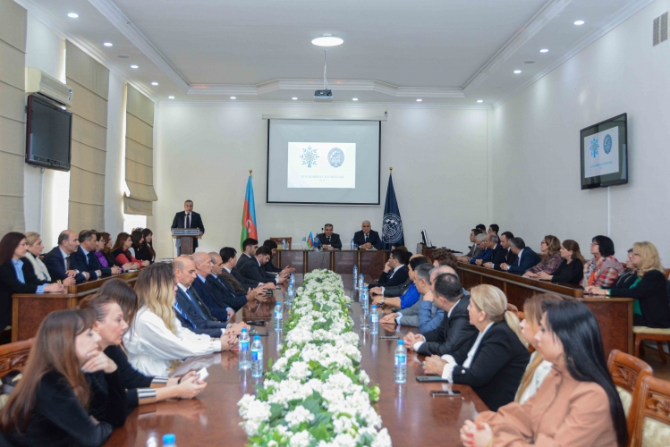 UNEC-də Yeni Azərbaycan Partiyasının yaradılmasının 30 illiyi qeyd olunub