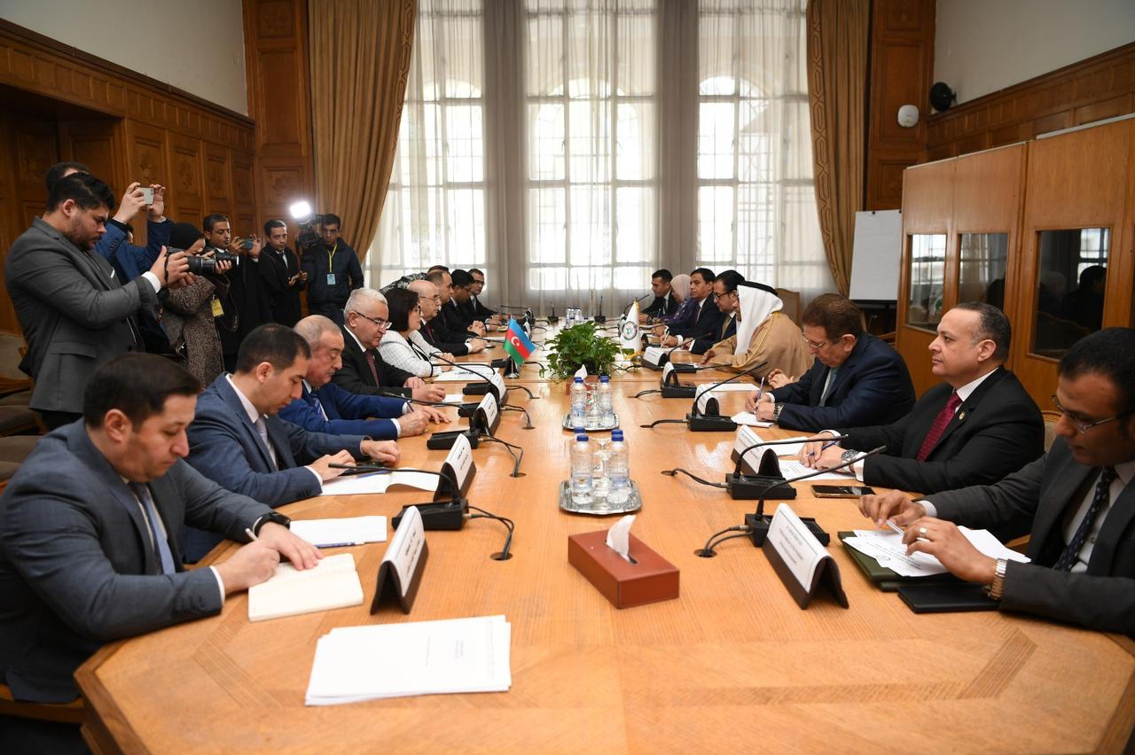 Speaker of Azerbaijani Milli Majlis meets with President of Arab ...