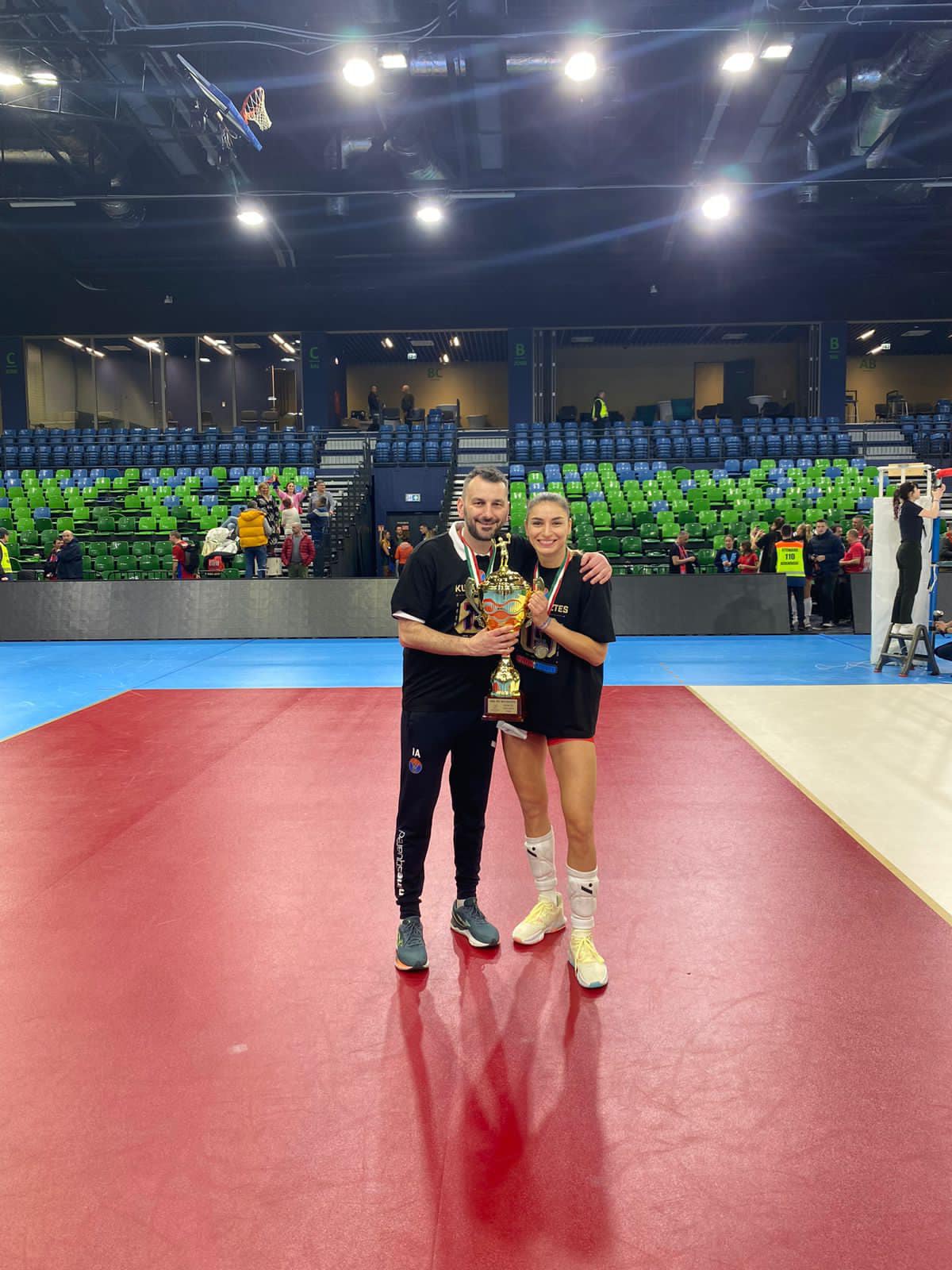 Azərbaycan voleybolçusu üçüncü dəfə Macarıstan kuboku yarışlarının