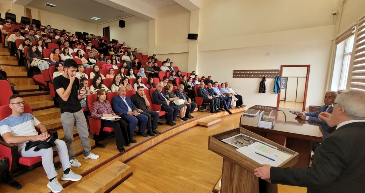 BDU-da “Başlıbel faciəsi: erməni vandalizminin izi ilə” mövzusunda maarifləndirmə tədbiri keçirilib