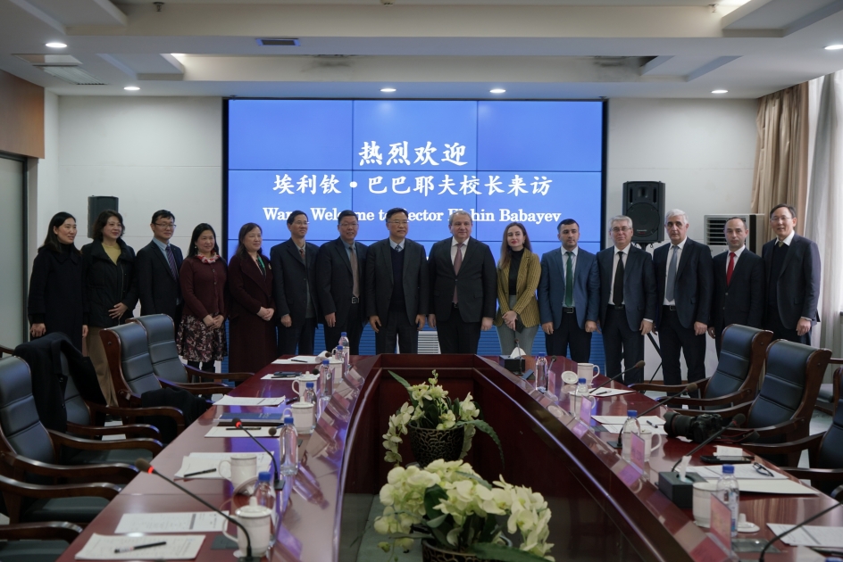 BDU Çinin Anhui Universiteti ilə əməkdaşlığı genişləndirir