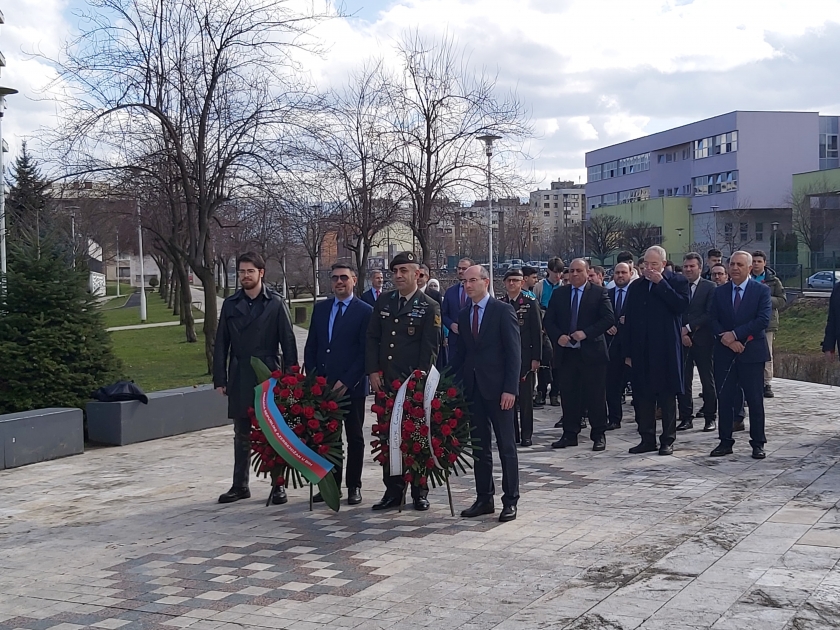 Bosniya və Herseqovinada Xocalı soyqırımı qurbanlarının xatirəsi anılıb