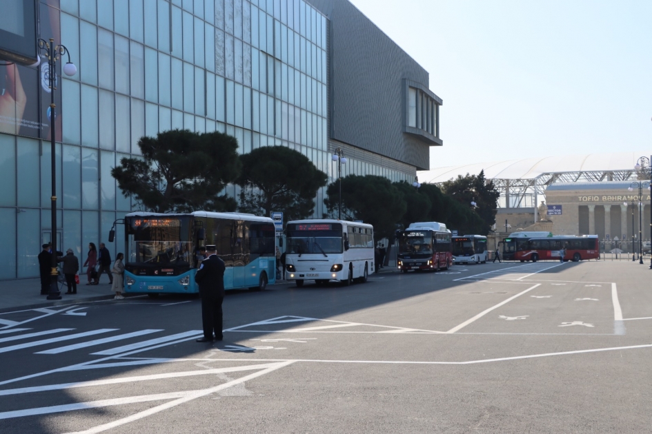 Bu gündən 181 avtobus yeni nəqliyyat mübadilə mərkəzindən hərəkət edəcək