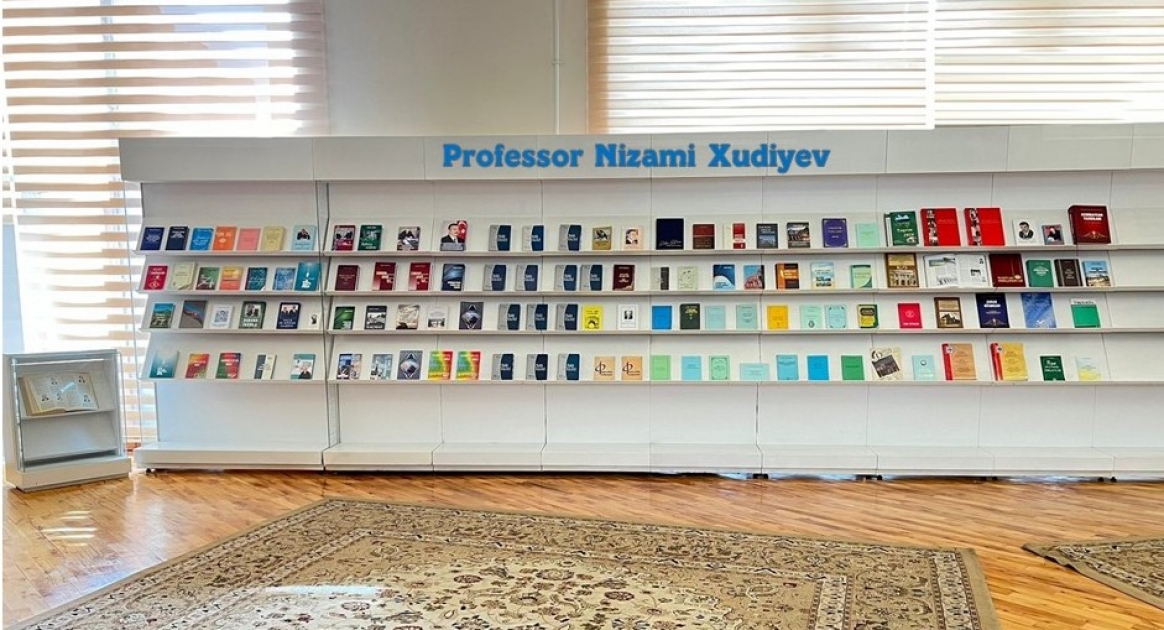 Milli Kitabxanada “Professor Nizami Xudiyev” adlı kitab sərgisi açılıb