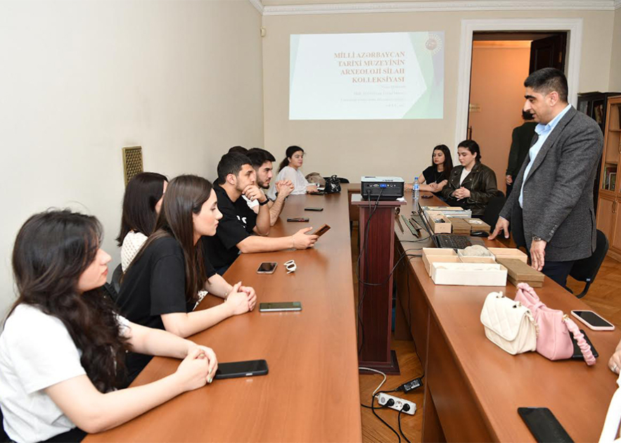 “Milli Azərbaycan Tarixi Muzeyinin arxeoloji silah kolleksiyası” – seminar