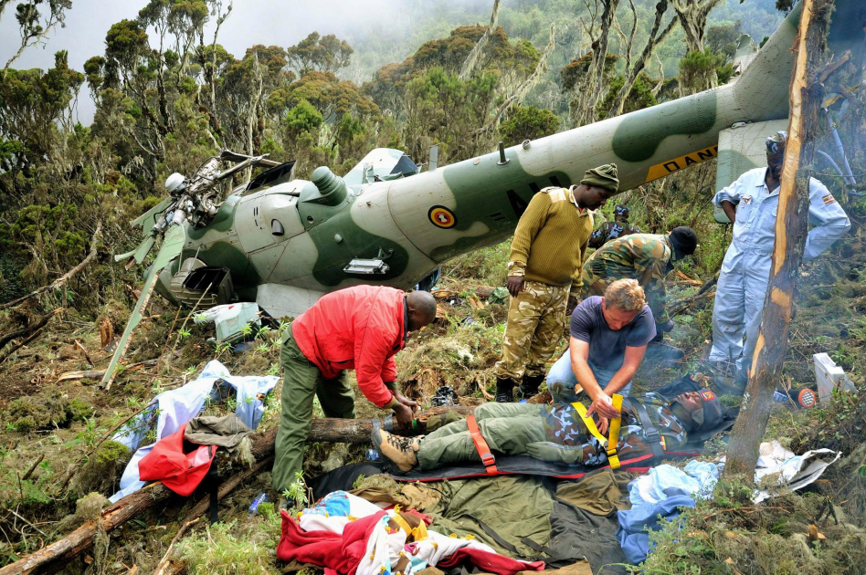 Kolumbiyada helikopter qəzasında doqquz hərbçi ölüb