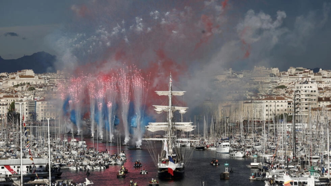 “Paris 2024” Yay Olimpiya Oyunlarının məşəli Marselə gətirilib