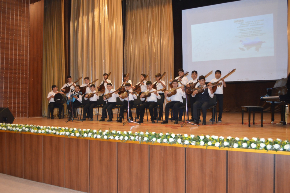 Sabirabadda “Yaşıl dünya naminə həmrəy olaq” adlı konsert təşkil edilib