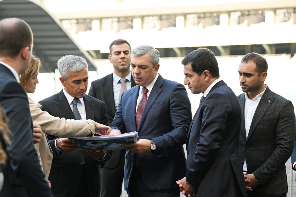 COP29-un Təşkilat Komitəsinin sədri Samir Nuriyevin rəhbərliyi altında Komitənin bir sıra üzvləri Bakı Olimpiya Stadionuna baş çəkiblər