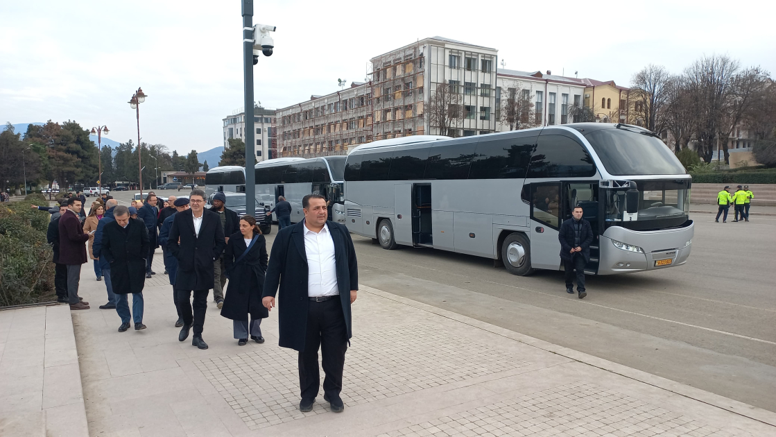 Beynəlxalq Parlament Konfransının iştirakçıları Xankəndidə