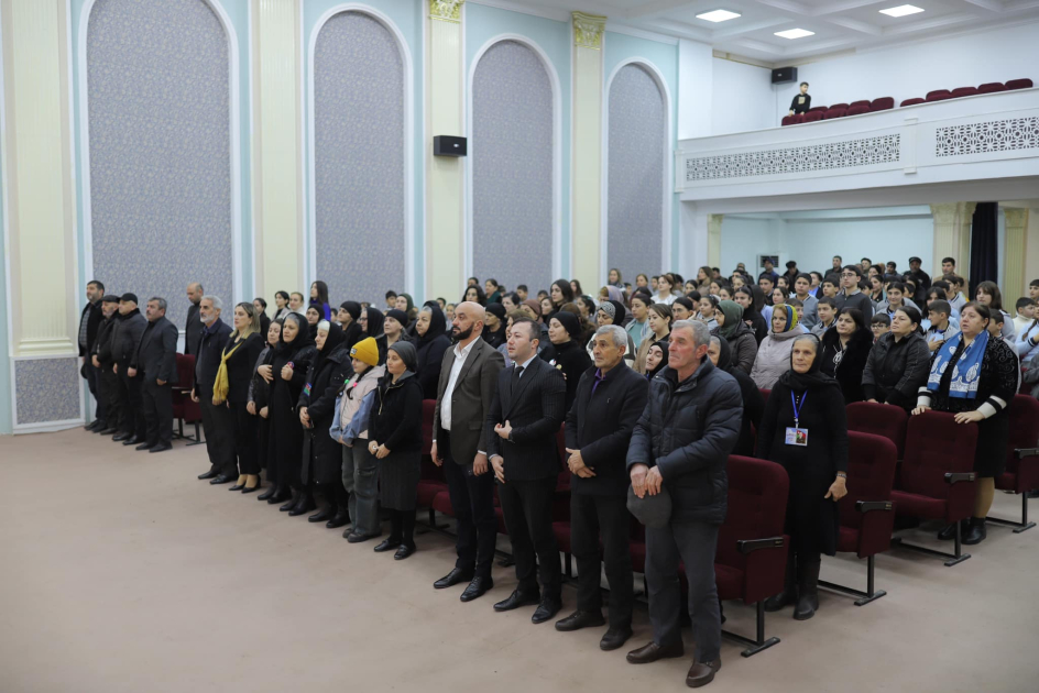 Xaçmazlı şəhidlərin döyüş yolundan bəhs edən film təqdim olunub - AZƏRTAC