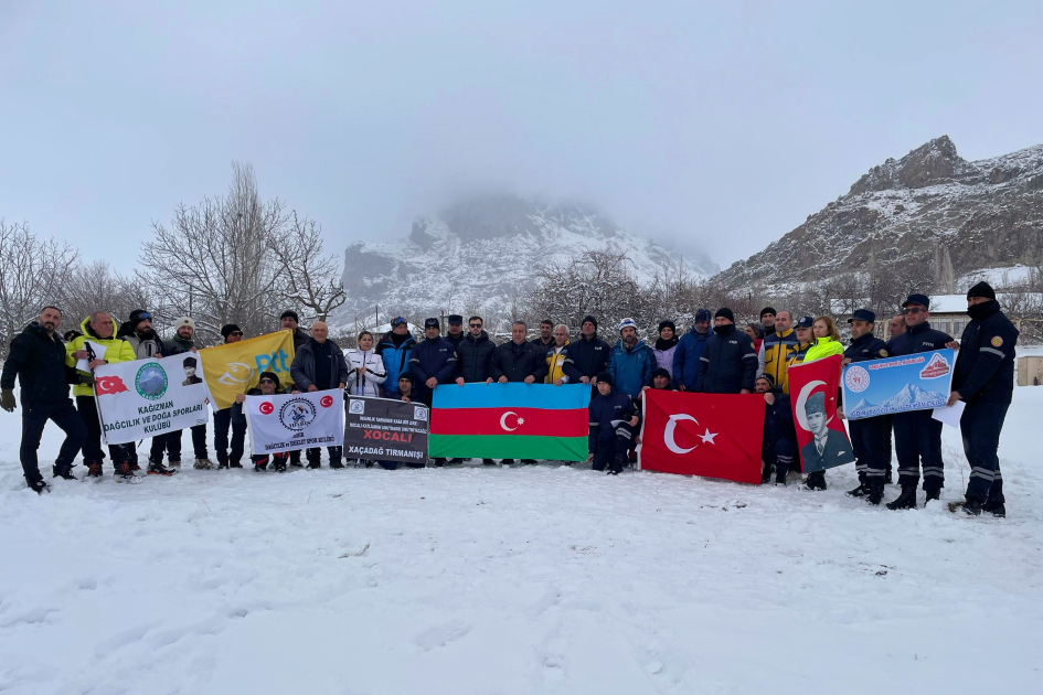 Xocalı faciəsi qurbanlarının xatirəsinə həsr edilmiş 9-cu Haçadağ yürüşü olub