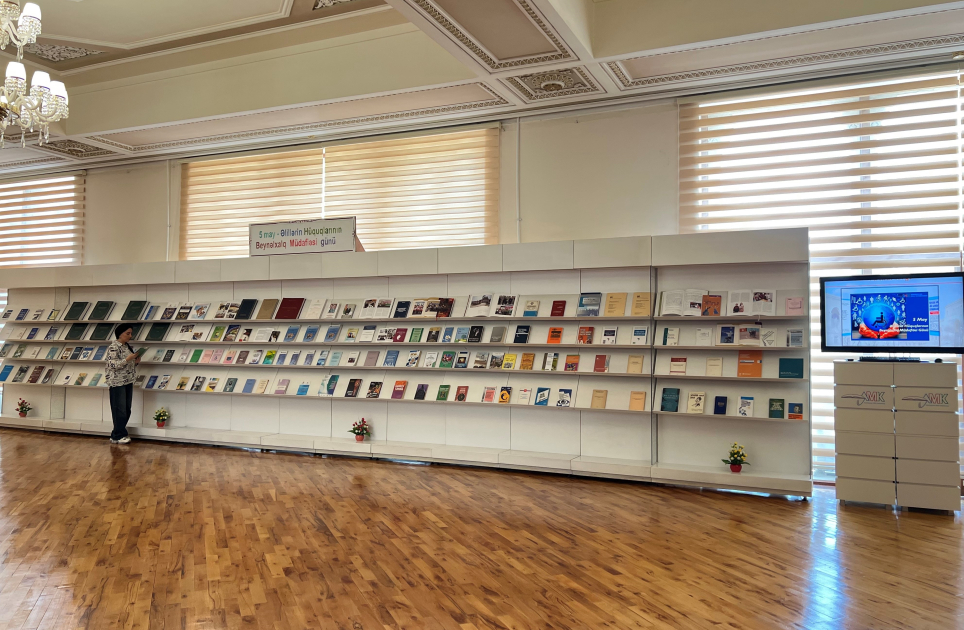 Milli Kitabxanada “5 may - Əlillərin Hüquqlarının Beynəlxalq Müdafiəsi Günü” adlı virtual və eyniadlı ənənəvi kitab sərgisi
