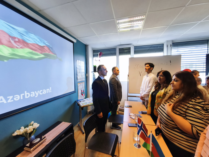 Norveçdəki Azərbaycan icması ilə görüş keçirilib