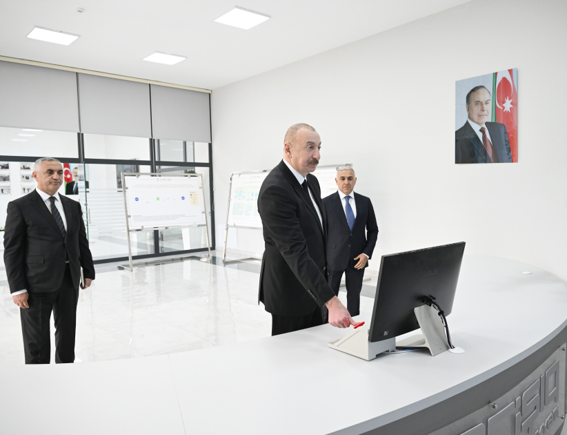 Prezident İlham Əliyev “Azərişıq” ASC-nin “Xocalı” yarımstansiyasının və Rəqəmsal İdarəetmə Mərkəzinin açılışında iştirak edib YENİLƏNİB Prezident İlham Əliyev “Azərişıq” ASC-nin “Xocalı” yarımstansiyasının və Rəqəmsal İdarəetmə Mərkəzinin açılışında iştirak edib YENİLƏNİB