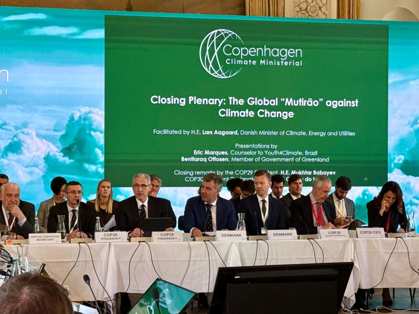 Kopenhagen müzakirələri: Bakı İqlim Birliyi Paktı impulsuna əsaslanan Tərəflər COP30-un uğurlu nəticəsinin təmin edilməsini müzakirə ediblər