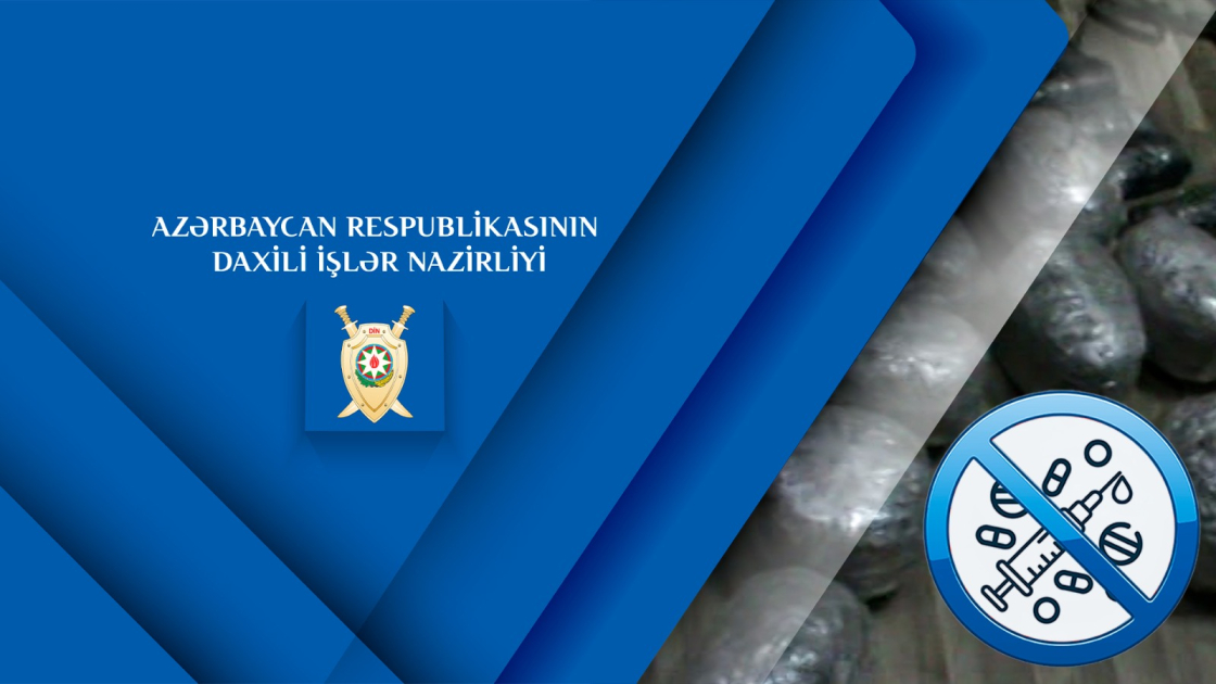 DİN-in Baş Narkotiklərlə Mübarizə İdarəsi əməliyyat keçirib, 48 kiloqram narkotik vasitə aşkarlanıb