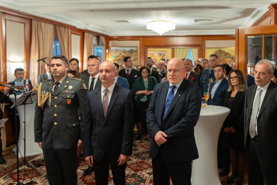 Azərbaycanın Avstriyadakı səfirliyində 28 May – Respublika Günü və 26 İyun - Azərbaycan Respublikası Silahlı Qüvvələri Günü münasibətilə rəsmi qəbul keçirilib