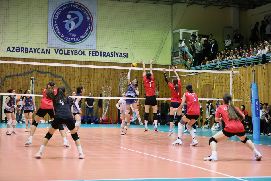 On səkkiz yaşadək voleybolçu qız və oğlanların Azərbaycan birinciliyində mükafatçılar məlum olub
