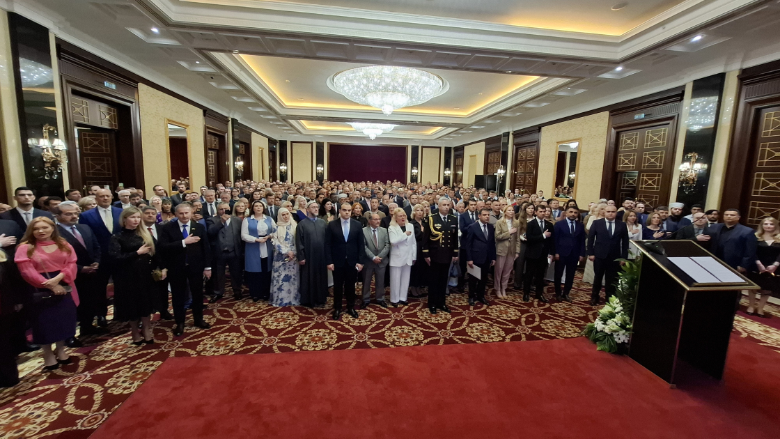 Kiyevdə Azərbaycanın Müstəqillik Günü münasibətilə qəbul təşkil olunub